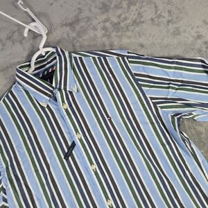 Tommy Hilfiger Striped Button‎ Down Long Sleeve Shirt Medium
